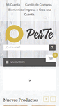 Mobile Screenshot of perte.co